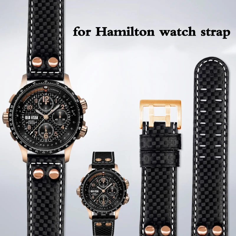 22mm Carbon Fiber Genuine Leather Sweat proof Replacement Bracelet Band Men Watch Accessories For Hamilton Khaki Field Watch
22mm Carbon Fiber Genuine Leather Sweat proof Replacement Bracelet Band Men Watch Accessories For Hamilton Khaki Field Watch