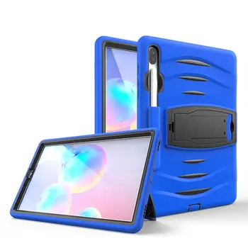 For Samsung Galaxy Tab S6 10.5 SM-T860 T865 Case with Pen Holder PC + Silicone 3 Layers Anti-fall Tablet Protector Cover Funda 
For Samsung Galaxy Tab S6 10.5 SM-T860 T865 Case with Pen Holder PC + Silicone 3 Layers Anti-fall Tablet Protector Cover Funda