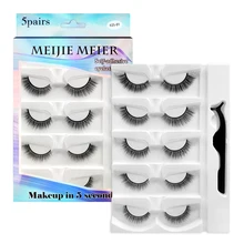 Lezyan Glue-free Self-adhesive 5 Pairs of One-touch Wear Quick Absorption Repeated Use of False Eyelashes Free Shipping 
Lezyan Glue-free Self-adhesive 5 Pairs of One-touch Wear Quick Absorption Repeated Use of False Eyelashes Free Shipping