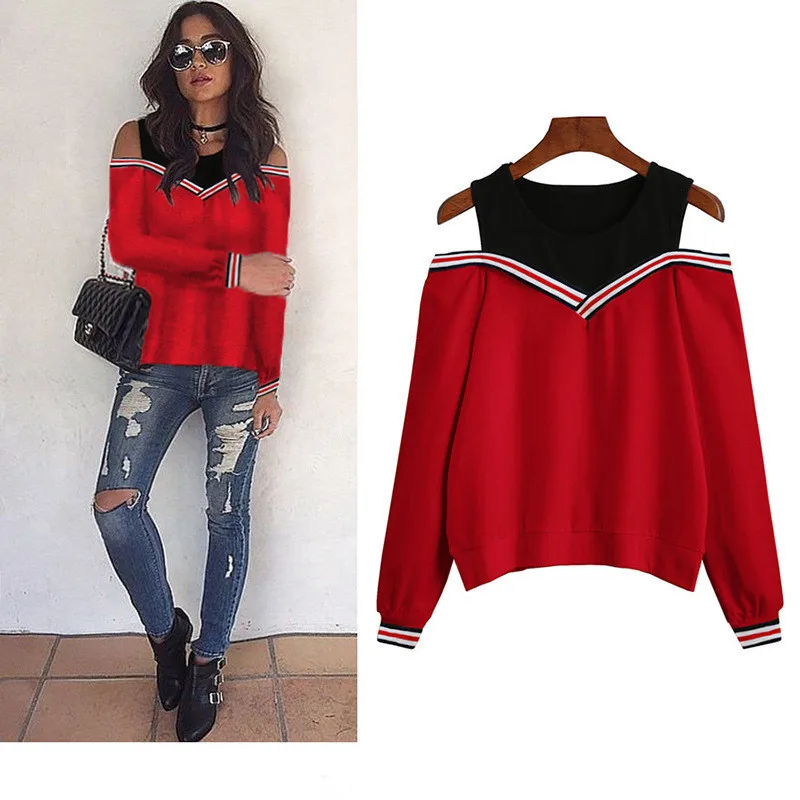 Autumn Fashion Fake Two-Piece Color Matching Off-Shoulder Sweater Plus Size Women's Top Shirt Womens Tops and Blouses Harajuku
Autumn Fashion Fake Two-Piece Color Matching Off-Shoulder Sweater Plus Size Women's Top Shirt Womens Tops and Blouses Harajuku
