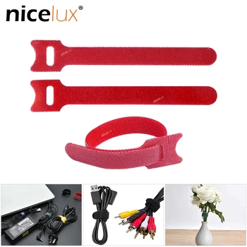 10pcs Velcro Nylon Cable Ties Reusable Self Adhesive Cable Power Wire Loop Tape Cord Straps Fastener Office Organizer 5 Colors
10pcs Velcro Nylon Cable Ties Reusable Self Adhesive Cable Power Wire Loop Tape Cord Straps Fastener Office Organizer 5 Colors