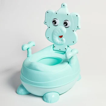 Children's pot "Elephant", color turquoise 4591085