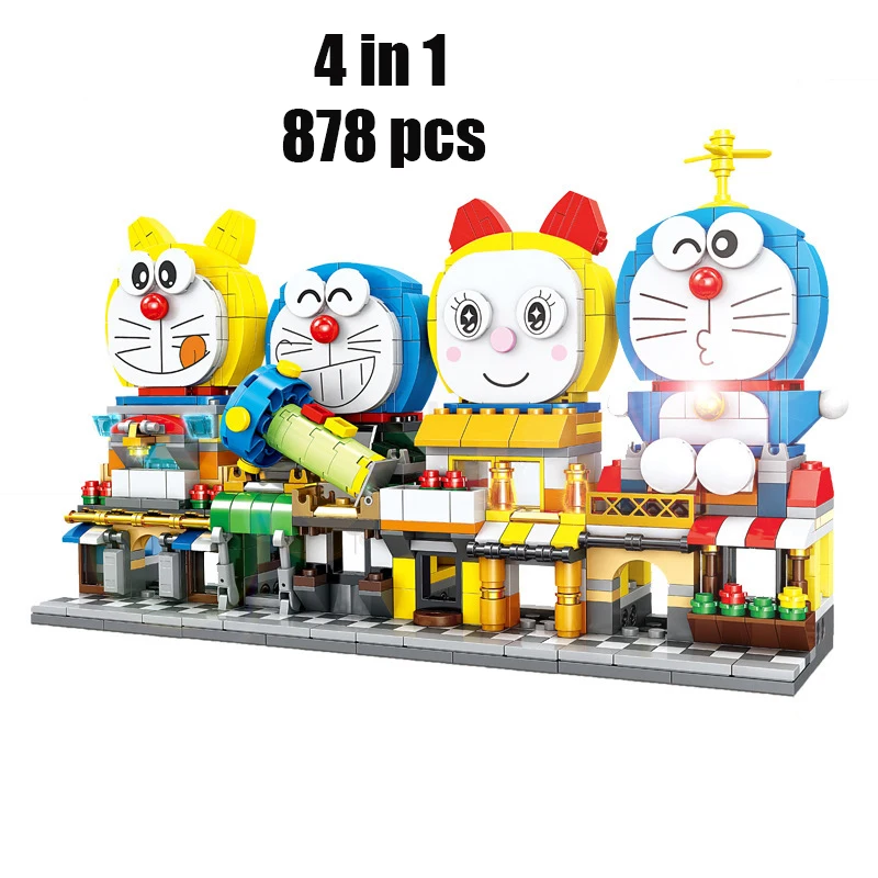 4pcs New Cartoon Fat Blue Store Street View Building Blocks Kit Bricks Classic Movie Model Kids Toys For Children Gift 704
4pcs New Cartoon Fat Blue Store Street View Building Blocks Kit Bricks Classic Movie Model Kids Toys For Children Gift 704