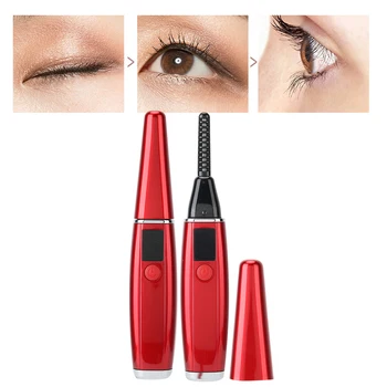 Electric Eyelash Curler Red ABS Fashionable Heating Eyelash Curler Two Gears Convenient Lasting Styling Charging Heating Tool
Electric Eyelash Curler Red ABS Fashionable Heating Eyelash Curler Two Gears Convenient Lasting Styling Charging Heating Tool