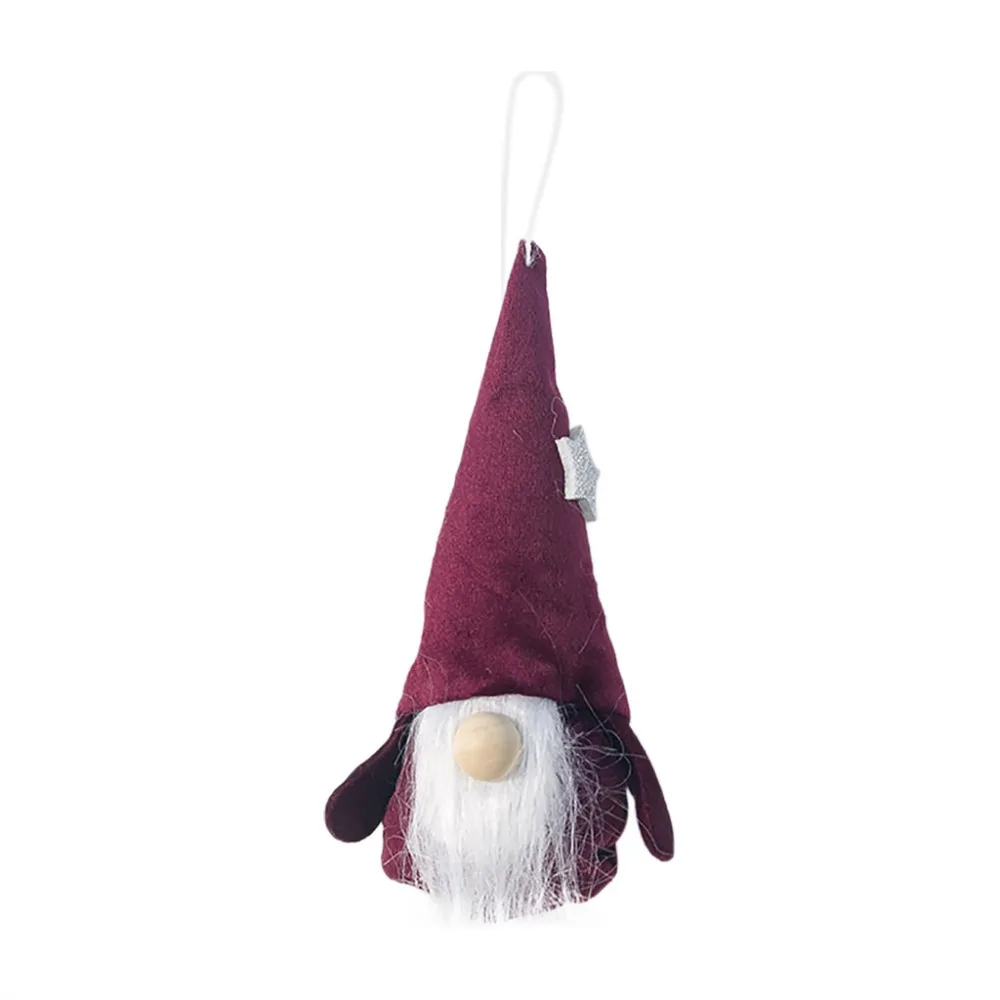 christmas decoration santa claus faceless creative festival year
