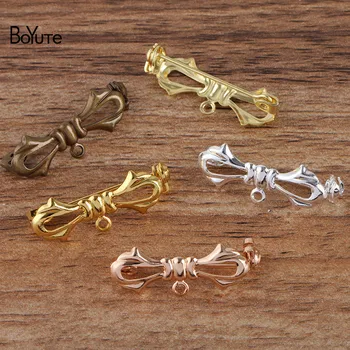 BoYuTe (50 Pieces/Lot) 17*28MM Metal Brass Bowknot Safety Brooch Pins with One Loop Diy Handmade Jewelry Accessories
BoYuTe (50 Pieces/Lot) 17*28MM Metal Brass Bowknot Safety Brooch Pins with One Loop Diy Handmade Jewelry Accessories