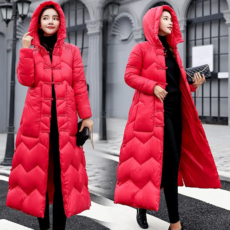 2018 Female Winter New Style Europe And America Long down Coat Loose And Plus-sized Solid Color Cotton-padded Clothes Warm Girl'
2018 Female Winter New Style Europe And America Long down Coat Loose And Plus-sized Solid Color Cotton-padded Clothes Warm Girl'