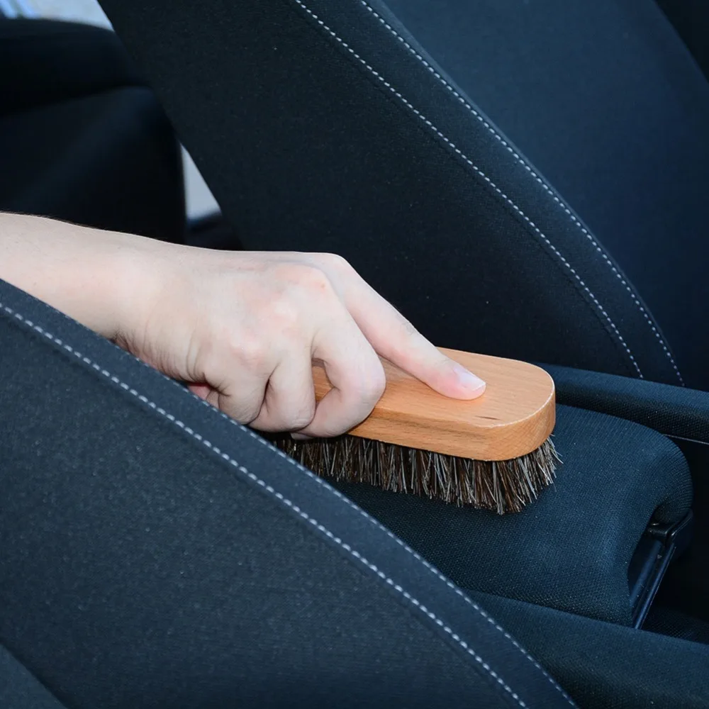 Car Cleaning Brush Horse Hair Bristles Brush Car Wash Cleaning Accessories Duster Wood Handle 1 Piece Automobile Care Tool Car Cleaning Brush Horse Hair Bristles Brush Car Wash Cleaning Accessories Duster Wood Handle 1 Piece Automobile Care Tool
