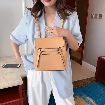 QINRANGUIO PU Leather Backpack Women Fashion Women Backpack Small Backpack Female 2020 Women's Leather Backpack For Teenager
QINRANGUIO PU Leather Backpack Women Fashion Women Backpack Small Backpack Female 2020 Women's Leather Backpack For Teenager