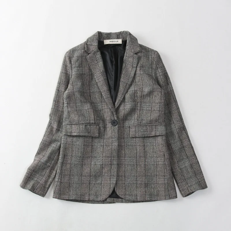Pe26 2018 Autumn New Style British Style Handsome One-Button Loose-Fit Pattern Fashion Coat
Pe26 2018 Autumn New Style British Style Handsome One-Button Loose-Fit Pattern Fashion Coat
