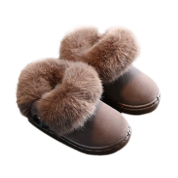 High Quality Snow Boots Plus Velvet Short Cotton Shoes Winter Boys And Girls Solid Color Warm 1-8T Kids Shoes h
High Quality Snow Boots Plus Velvet Short Cotton Shoes Winter Boys And Girls Solid Color Warm 1-8T Kids Shoes h