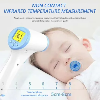 Forehead Non Contact Infrared Thermometer LCD Body Temperature Fever Digital IR Tool thermometre infrarouge for Baby Adult
Forehead Non Contact Infrared Thermometer LCD Body Temperature Fever Digital IR Tool thermometre infrarouge for Baby Adult