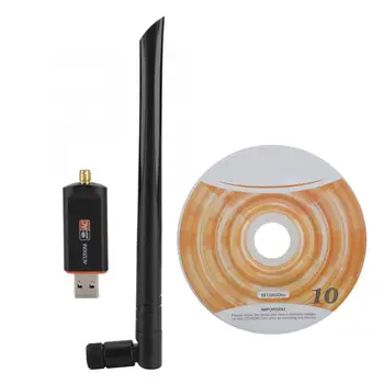 RTL8812BU AC1200 2.4~5.8GHz Dual Frequency 1200Mbps Wireless Network Card Adapter with Drive CD
RTL8812BU AC1200 2.4~5.8GHz Dual Frequency 1200Mbps Wireless Network Card Adapter with Drive CD