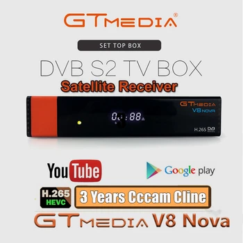 GTMedia V8 Nova Full HD DVB-S2 Satellite Receiver with 3 Year Europe Spain CCCAM for Smart Digital TV Support CCCAM IPTV Youporn
GTMedia V8 Nova Full HD DVB-S2 Satellite Receiver with 3 Year Europe Spain CCCAM for Smart Digital TV Support CCCAM IPTV Youporn