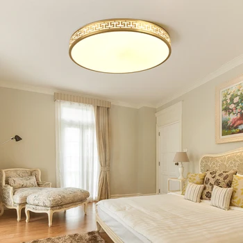 American ceiling lamp ultra-thin led room simple modern balcony lamp round ceiling lamp bedroom study porch copper lamp
American ceiling lamp ultra-thin led room simple modern balcony lamp round ceiling lamp bedroom study porch copper lamp