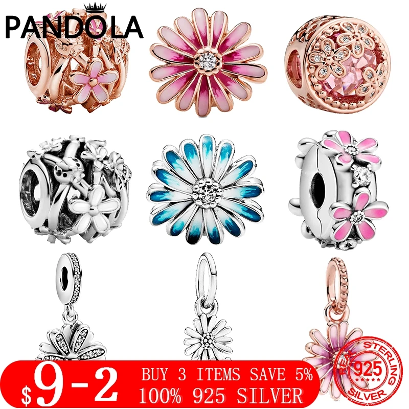 HOT! 925 Sterling Silver Sparkling Sparkling Daisy Flower Charm Bead Fit Original Pandora Bracelet Bangle For Women Jewelry Gift
HOT! 925 Sterling Silver Sparkling Sparkling Daisy Flower Charm Bead Fit Original Pandora Bracelet Bangle For Women Jewelry Gift