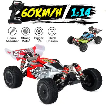 Wltoys 2.4G 1/14 4WD 60km/h RC Racing Car High Speed Off-Road RC Car Remote Control Truck Monster RC Truck Toys for Children kid
Wltoys 2.4G 1/14 4WD 60km/h RC Racing Car High Speed Off-Road RC Car Remote Control Truck Monster RC Truck Toys for Children kid