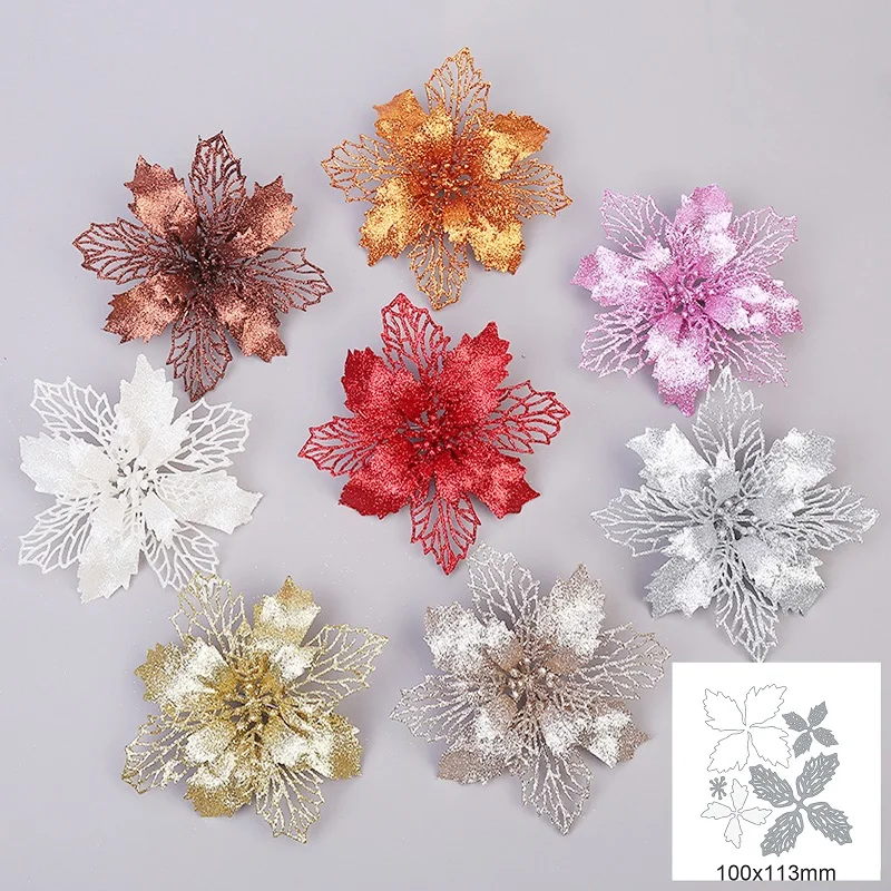 Christmas Stereo Flowers Making Etching Mould Metal Cutting dies scrapbooking Craft Paper Art Embossing Template
Christmas Stereo Flowers Making Etching Mould Metal Cutting dies scrapbooking Craft Paper Art Embossing Template