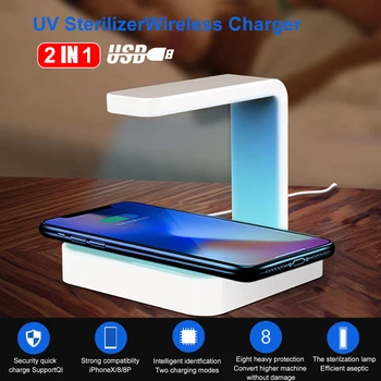 Ultraviolet disinfection wireless charger 2-in-1 mobile phone small object lamp 6.6mm charging induction
Ultraviolet disinfection wireless charger 2-in-1 mobile phone small object lamp 6.6mm charging induction