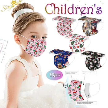 50pcs Face Mask Protective Children's Christmas Print Mask For Protection Disposable Nonwove 3 Layer Earloop Mascarillas Masks
50pcs Face Mask Protective Children's Christmas Print Mask For Protection Disposable Nonwove 3 Layer Earloop Mascarillas Masks