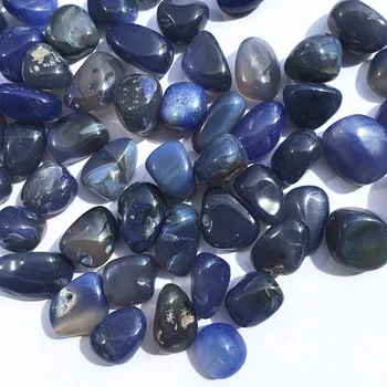 100g Natural Blue Agate Tumbled Stone Crystal Healing Specimen Minerals Home Desk Aquarium Decoration
100g Natural Blue Agate Tumbled Stone Crystal Healing Specimen Minerals Home Desk Aquarium Decoration