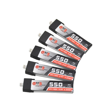 5PCS GAONENG 550MAH 3.8V HV LIPO BATTERY 1S 50C/100C PH2.0 FOR INDUCTRIX LDARC TINY 8X TINY7 B06 BetaFPV Beta75 FPV Racing Drone
5PCS GAONENG 550MAH 3.8V HV LIPO BATTERY 1S 50C/100C PH2.0 FOR INDUCTRIX LDARC TINY 8X TINY7 B06 BetaFPV Beta75 FPV Racing Drone