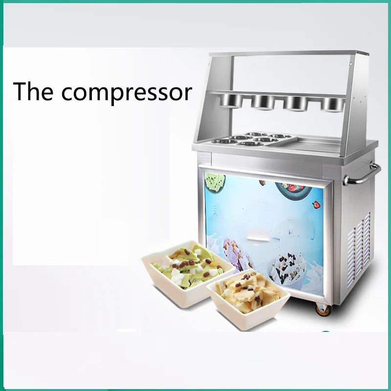 Fried Ice Cream Machine Fried Yogurt Machine Fruit Fried Ice Cream Machine Round Flat Single Double Pot Snow Cheese
Fried Ice Cream Machine Fried Yogurt Machine Fruit Fried Ice Cream Machine Round Flat Single Double Pot Snow Cheese