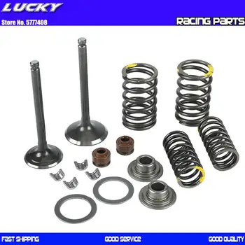 Motorcycle Intake Exhaust Valve comp Springs Cotter Seal Assy For Lifan 125 140 150cc Horizontal Engines Dirt Pit Bike ATV Quad
Motorcycle Intake Exhaust Valve comp Springs Cotter Seal Assy For Lifan 125 140 150cc Horizontal Engines Dirt Pit Bike ATV Quad