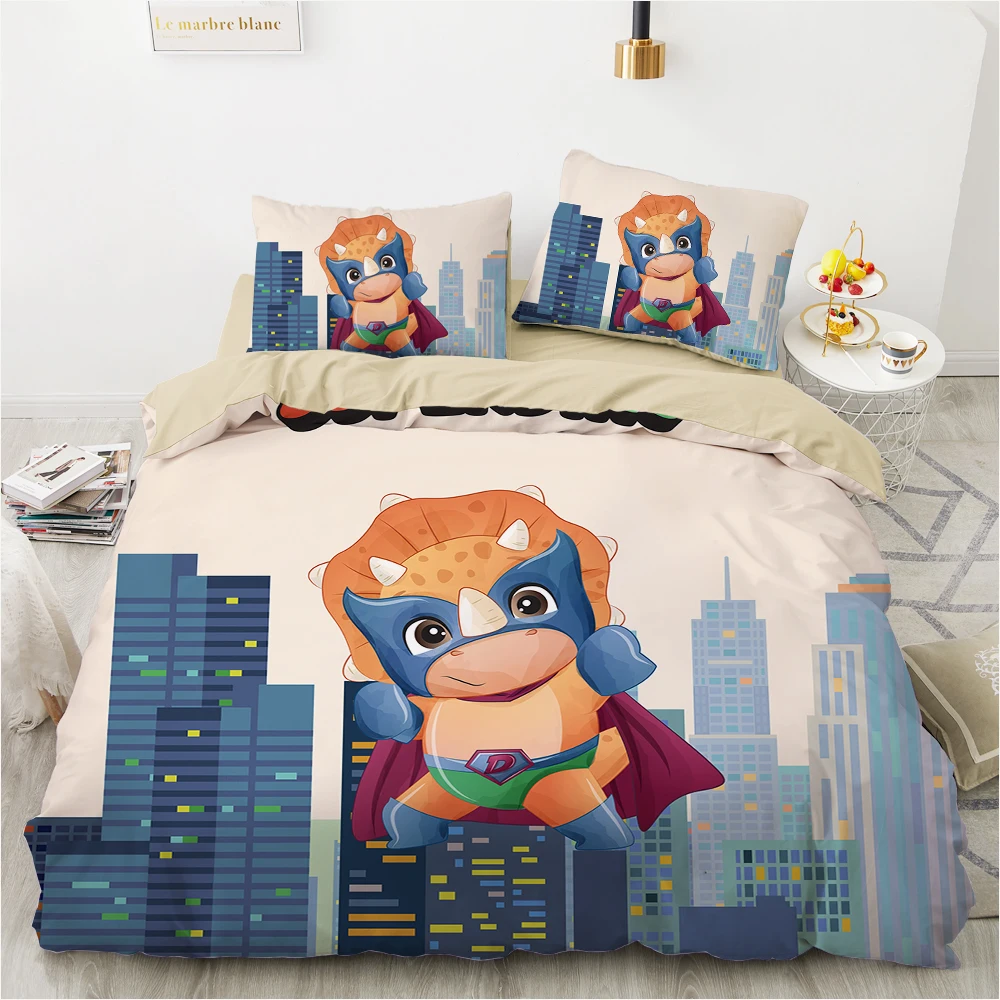 Cartoon Kids Bedding set for Baby children Dinosaur jurassic park Single Twin size bedding duvet cover set Bed linen 2 people
Cartoon Kids Bedding set for Baby children Dinosaur jurassic park Single Twin size bedding duvet cover set Bed linen 2 people