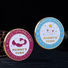 Children's Challenge Coins Novice Parents Decision Coin Fun Game Gold Coins Silver Coins Commemorative Coins Collection Gifts
Children's Challenge Coins Novice Parents Decision Coin Fun Game Gold Coins Silver Coins Commemorative Coins Collection Gifts