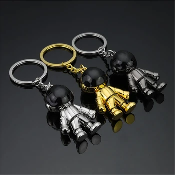 2020 Newest Fashion 1pcs 3D Astronaut Keychains Creative Space Robot Design Universal Car House keyring Pendants Key Rings Gifts
2020 Newest Fashion 1pcs 3D Astronaut Keychains Creative Space Robot Design Universal Car House keyring Pendants Key Rings Gifts