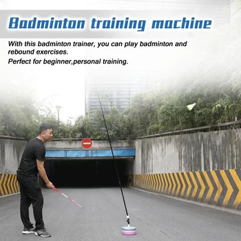 REGAIL Badminton Trainer Robot Professional Stretch Badminton Training Tool Exercise Self-study Practice Machine Rebound
REGAIL Badminton Trainer Robot Professional Stretch Badminton Training Tool Exercise Self-study Practice Machine Rebound