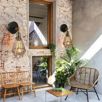Retro Wind Wall Lamp Simple Personality Creative Guest Restaurant Bar Aisle Corridor Wrought Iron Wall Lamp
Retro Wind Wall Lamp Simple Personality Creative Guest Restaurant Bar Aisle Corridor Wrought Iron Wall Lamp