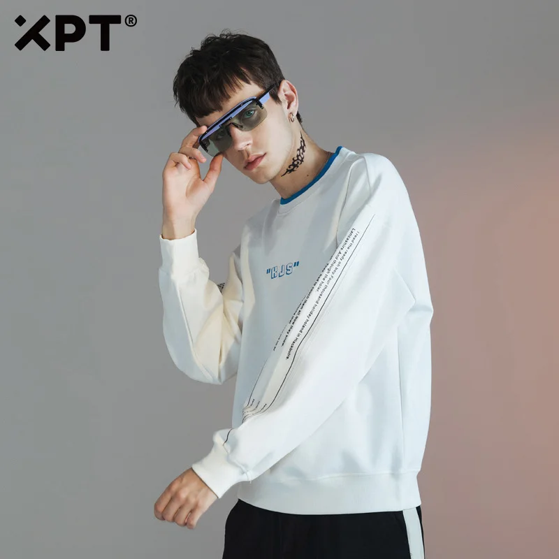 Xpt national tide men's clothing | 2020 spring and autumn new Hong Kong style trendy printed sweater men's trendy brand white ca
Xpt national tide men's clothing | 2020 spring and autumn new Hong Kong style trendy printed sweater men's trendy brand white ca