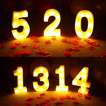 Luminous LED Night Light Digital Number Light 0-9 16cm/22cm Lamp Battery Powered Wedding Party Christmas LED Lights Decoration
Luminous LED Night Light Digital Number Light 0-9 16cm/22cm Lamp Battery Powered Wedding Party Christmas LED Lights Decoration