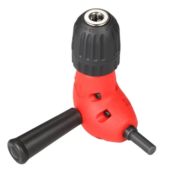 Professional Bend Extension right angle drill attachment High Quality Angle Chuck Drill Adapter + max.3/8 inch chuck 9.5mm shank
Professional Bend Extension right angle drill attachment High Quality Angle Chuck Drill Adapter + max.3/8 inch chuck 9.5mm shank