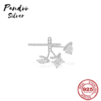 Fashion Charm Sterling Silver Copy 1:1 Copy,Single Sterling Silver Earrings Women Monaco Luxury Jewelry Gift 
Fashion Charm Sterling Silver Copy 1:1 Copy,Single Sterling Silver Earrings Women Monaco Luxury Jewelry Gift