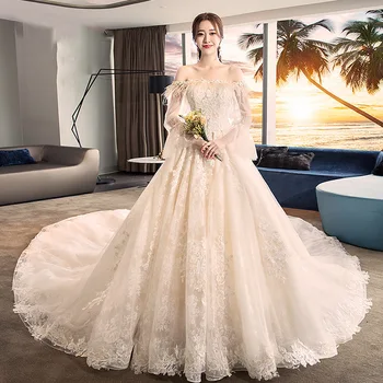 2020 Celebrity Dresses Hepburn Wedding Dress 2020 New Bride Small Korean Star Forest Super Fairy Dream Long Tail
2020 Celebrity Dresses Hepburn Wedding Dress 2020 New Bride Small Korean Star Forest Super Fairy Dream Long Tail