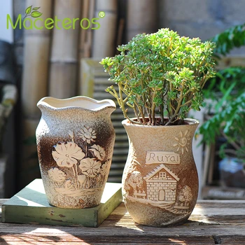 Chinese Style Creative Personality Ceramic Flowerpot Simple Green Dill Diameter Succulent Flowerpot Planter Gardening Decoration
Chinese Style Creative Personality Ceramic Flowerpot Simple Green Dill Diameter Succulent Flowerpot Planter Gardening Decoration