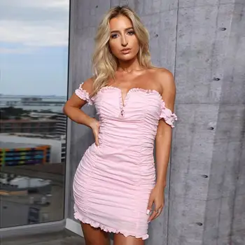 Ladies Elegant Wrap Hip Dress Woman Retro Bandage Sexy Club Strapless Party Dresses Mini Robe Moulante Femme Vestido Corto Mujer
Ladies Elegant Wrap Hip Dress Woman Retro Bandage Sexy Club Strapless Party Dresses Mini Robe Moulante Femme Vestido Corto Mujer