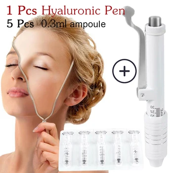 0.3ml High Pressure Noninvasive Nebulizer Hyaluronic Acid Pen Anti Wrinkle Lifting Atomizer with Ampoule Head Syringe Needle
0.3ml High Pressure Noninvasive Nebulizer Hyaluronic Acid Pen Anti Wrinkle Lifting Atomizer with Ampoule Head Syringe Needle