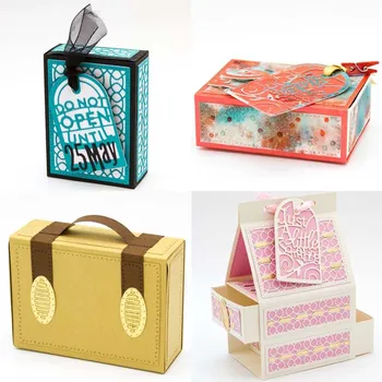 Gift Box Metal Cutting Dies Embossing Stencils for Diy Scrapbook Paper Card Crafts
Gift Box Metal Cutting Dies Embossing Stencils for Diy Scrapbook Paper Card Crafts