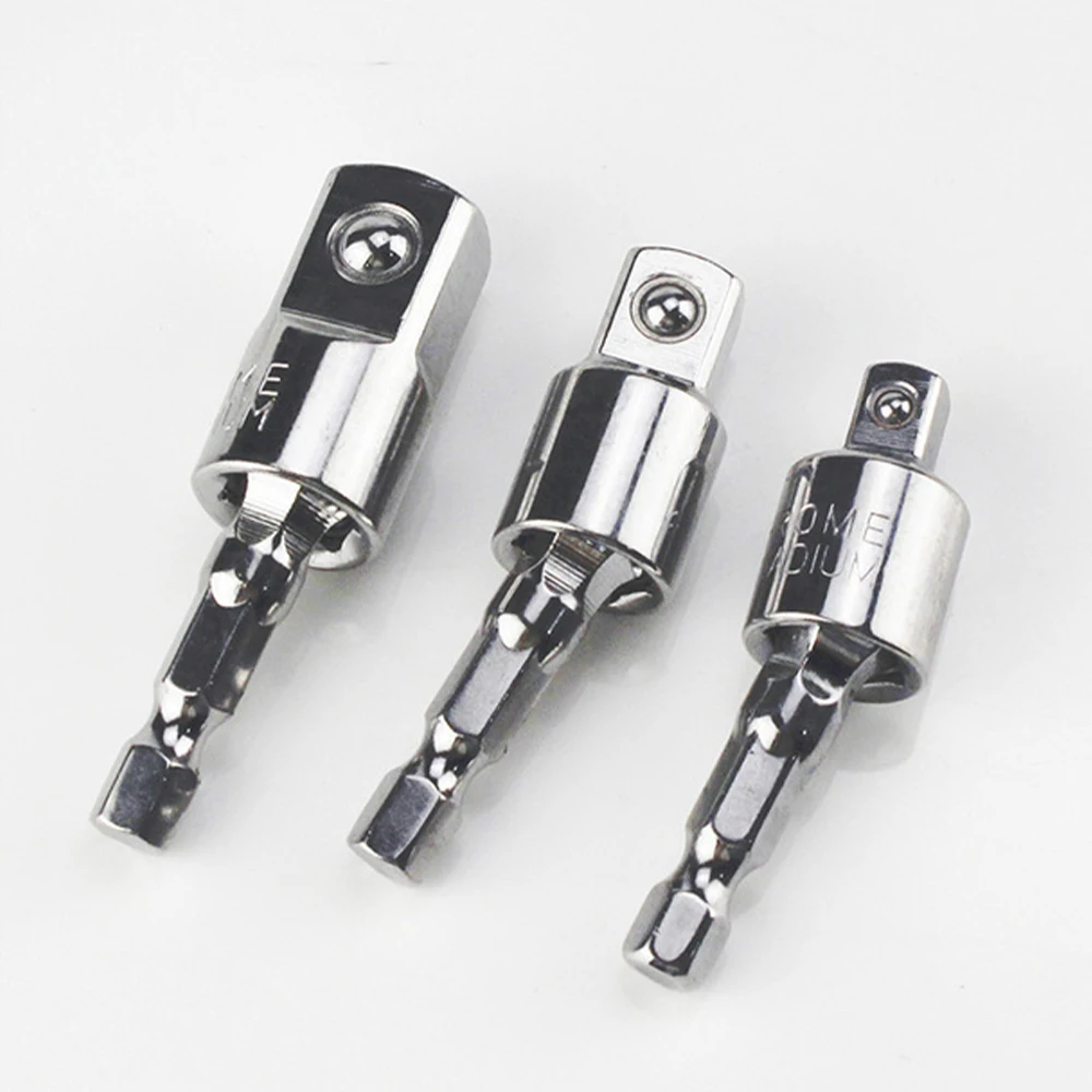 Electric Drill Socket Adapter for Impact Driver with Hex Shank to Square Socket Drill Bits Rotatable Extension 1/4" 3/8" 1/2"
Electric Drill Socket Adapter for Impact Driver with Hex Shank to Square Socket Drill Bits Rotatable Extension 1/4" 3/8" 1/2"