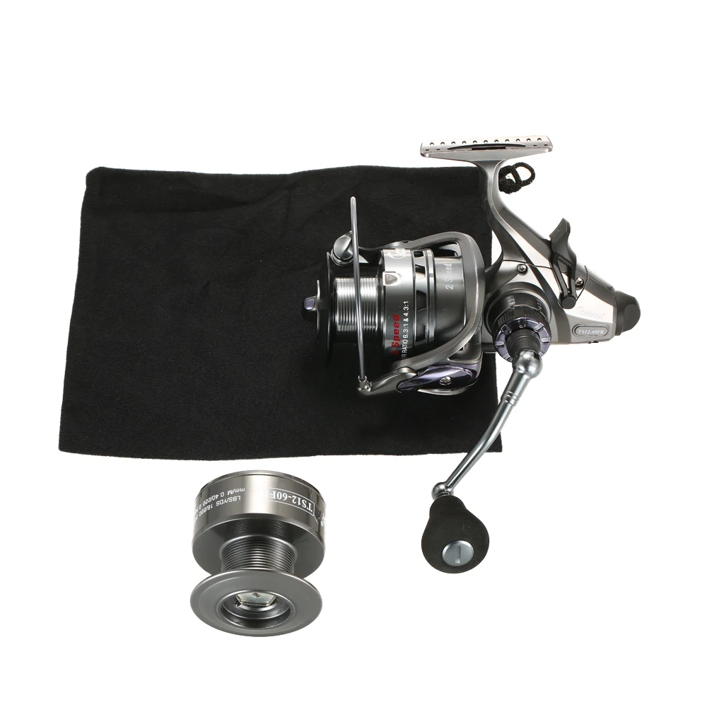 COONOR 10+1BB Carp Fishing Spinning Reel 4.3:1/6.3:1 Two-Speed Gear Ratio Drag Front and Rear Drag Fishing Reel
COONOR 10+1BB Carp Fishing Spinning Reel 4.3:1/6.3:1 Two-Speed Gear Ratio Drag Front and Rear Drag Fishing Reel