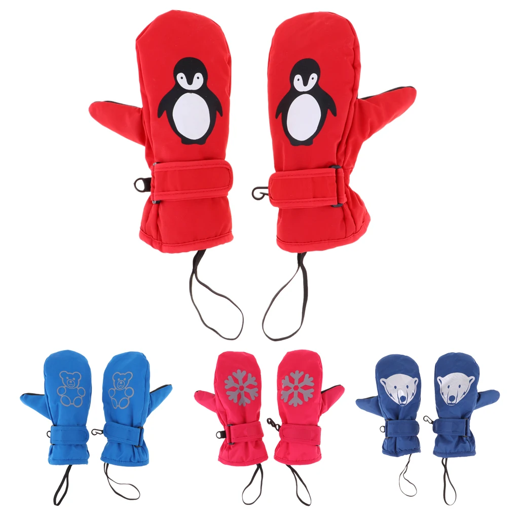 Reflective Kids Baby Waterproof Gloves Winter Snow Mittens Mitts with Easy On Wrap for Skiing Snowboarding Cycling Hiking
Reflective Kids Baby Waterproof Gloves Winter Snow Mittens Mitts with Easy On Wrap for Skiing Snowboarding Cycling Hiking