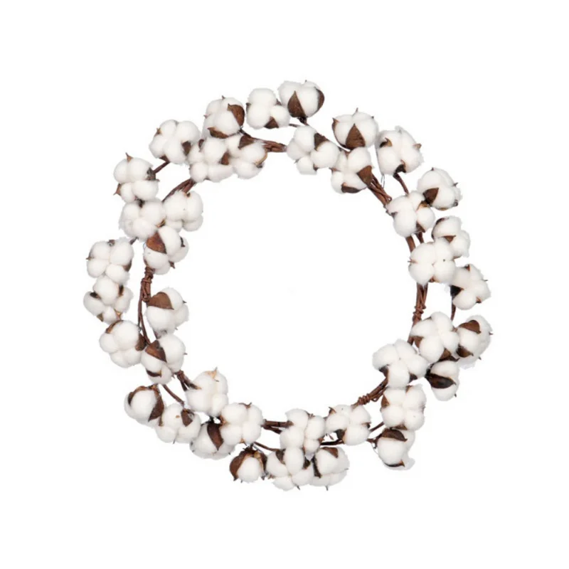 Cotton Dry Flowers Wreath Party Festival Handmade Rattan Wreaths Decor Wedding Decoration Christmas Wreath Home Decor
Cotton Dry Flowers Wreath Party Festival Handmade Rattan Wreaths Decor Wedding Decoration Christmas Wreath Home Decor