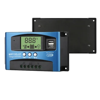 Charge Controller 30A/40A/50A/60A/100A MPPT Solar Panel Battery Regulator Charge Controller USB LCD Display 12V/24V Charger
Charge Controller 30A/40A/50A/60A/100A MPPT Solar Panel Battery Regulator Charge Controller USB LCD Display 12V/24V Charger