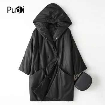 PUDI A28025 women's winter real sheep leather warm jacket coat lady duck down inside Long coat jacket overcoat
PUDI A28025 women's winter real sheep leather warm jacket coat lady duck down inside Long coat jacket overcoat