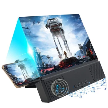 12 inch Mobile Phone Screen Amplifiers 3D Video HD Large Screen Magnifier With Bluetooth Speaker Amplifier Support
12 inch Mobile Phone Screen Amplifiers 3D Video HD Large Screen Magnifier With Bluetooth Speaker Amplifier Support