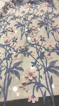 top quality Modern design French net lace fabric African Flower mul ti color embroidery tulle lace fabric for ladies dress
top quality Modern design French net lace fabric African Flower mul ti color embroidery tulle lace fabric for ladies dress